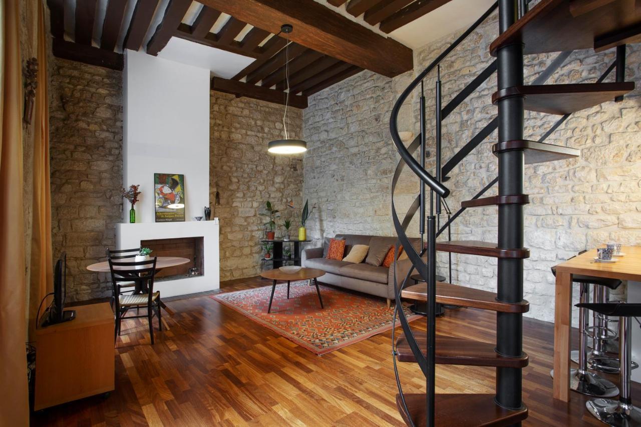 Ferienwohnung Saint Louis Charme Paris Exterior foto