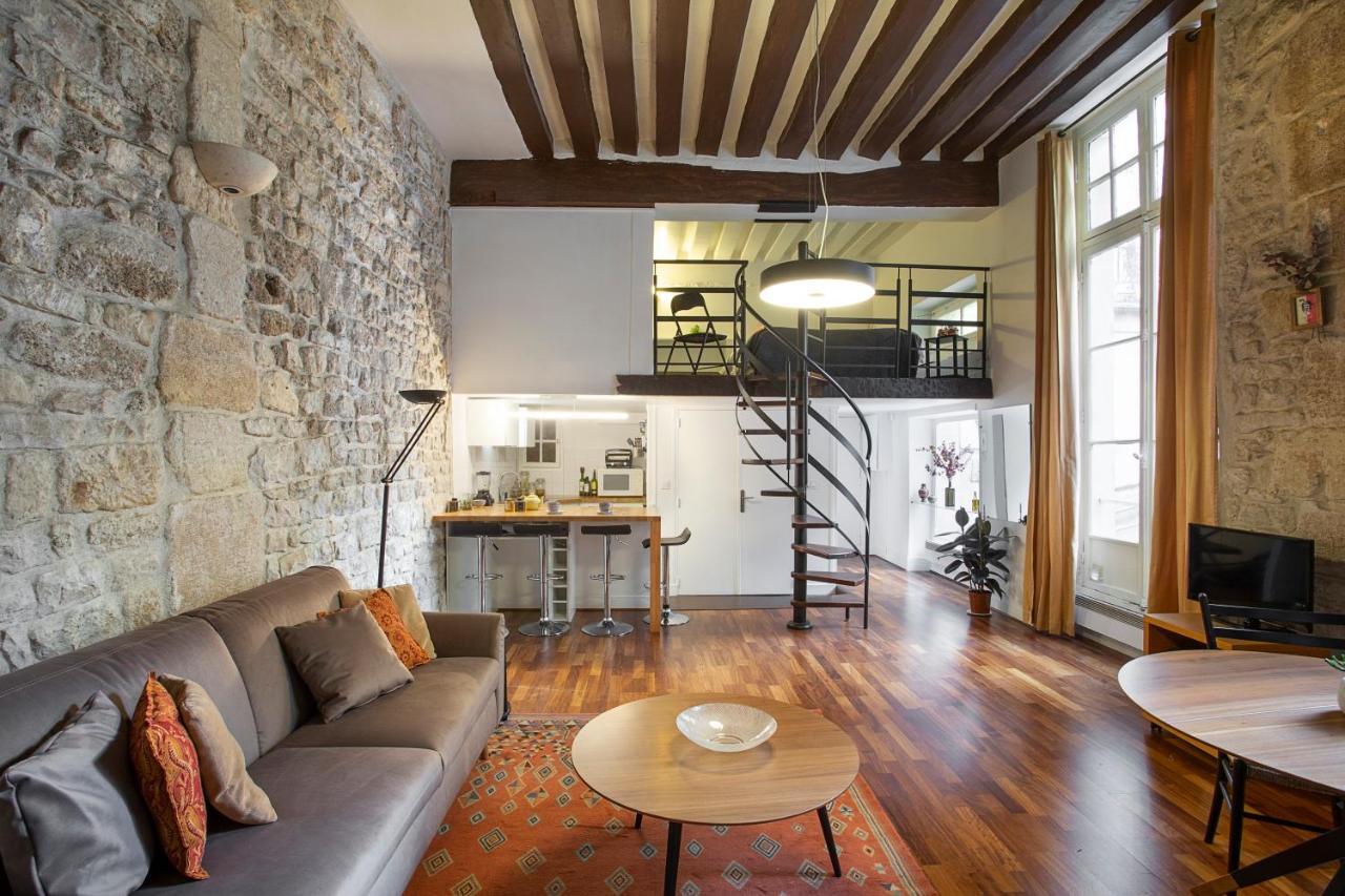 Ferienwohnung Saint Louis Charme Paris Exterior foto