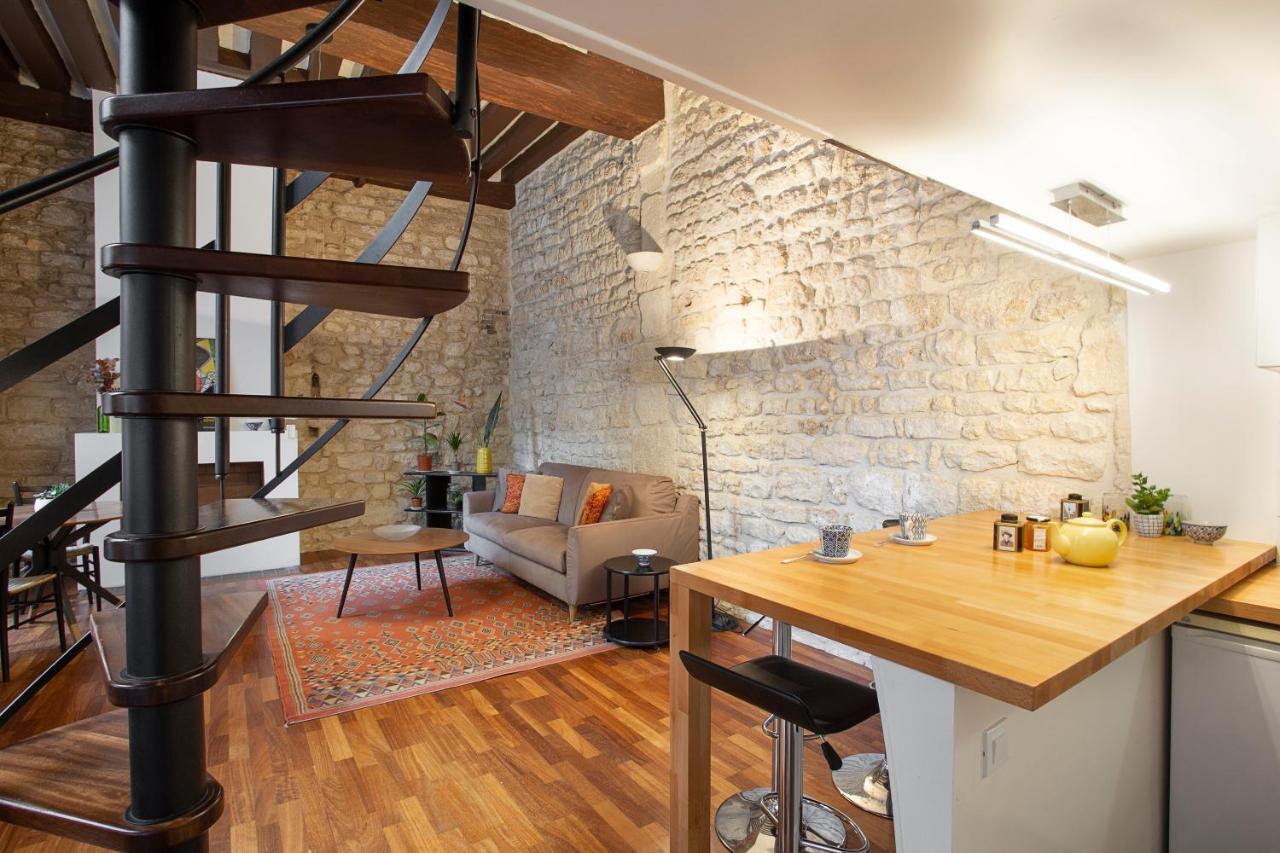 Ferienwohnung Saint Louis Charme Paris Exterior foto